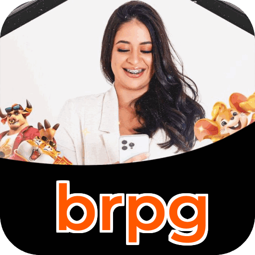 Passo a passo visual mostrando processo de download e instalação do aplicativo brpg