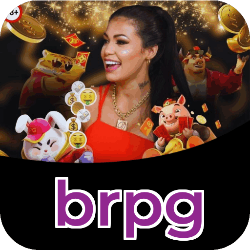 Interface do aplicativo brpg mostrando jogos disponíveis no iOS e Android